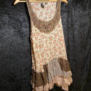 Os Floral Awake Tunic (size L)